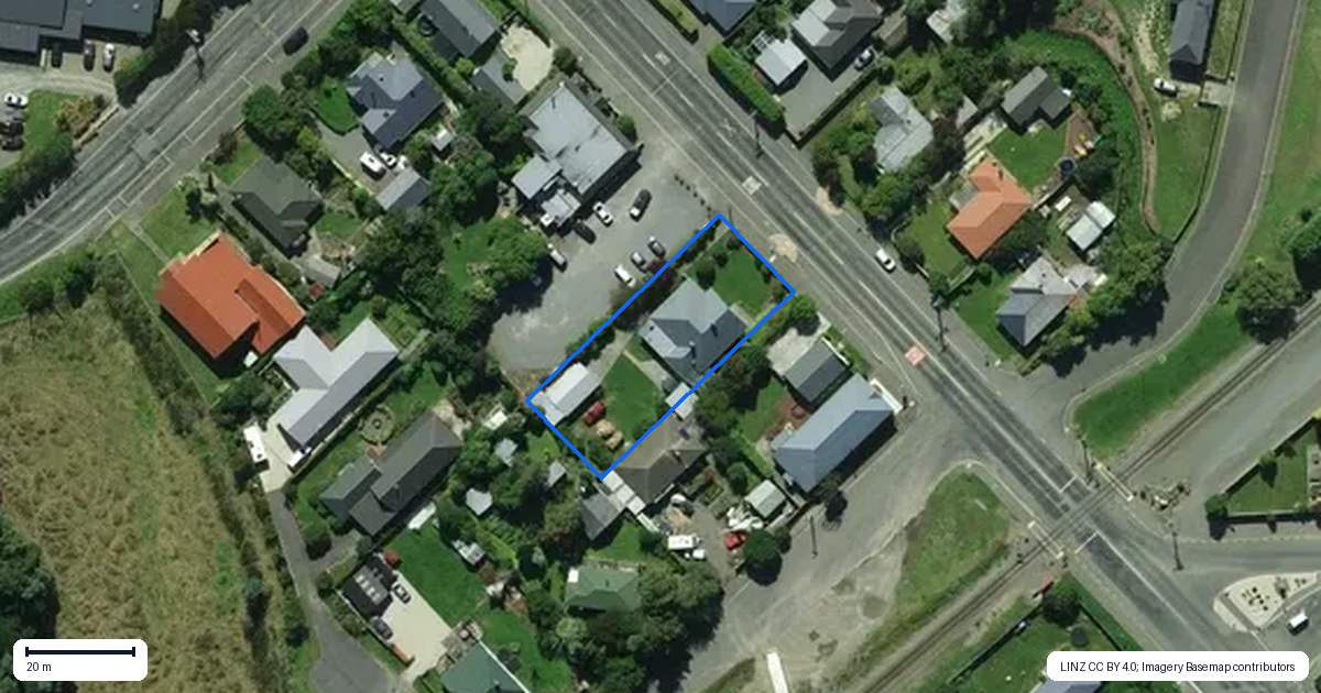 Property context map for 36 Douglas Road, Amberley