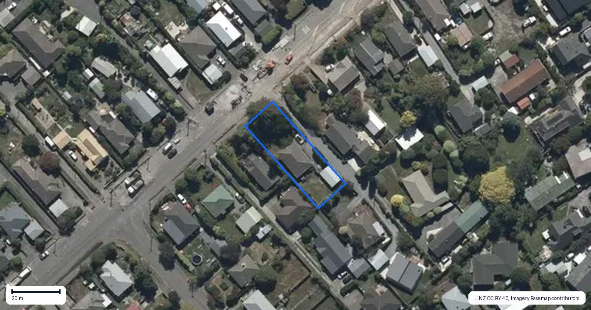 Property context map for 27 Aorangi Road, Bryndwr, Christchurch