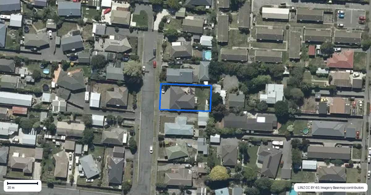 Property context map for 18 Thurso Place, New Brighton, Christchurch
