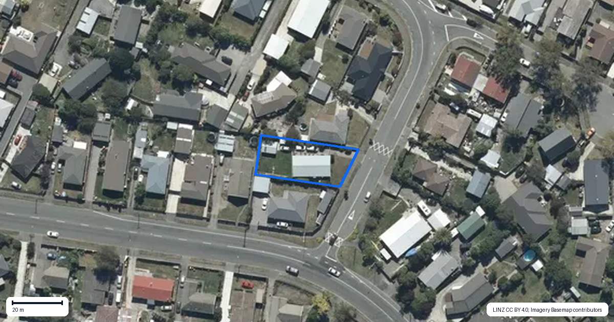 Property context map for 3 Royal Park Drive, Parklands, Christchurch