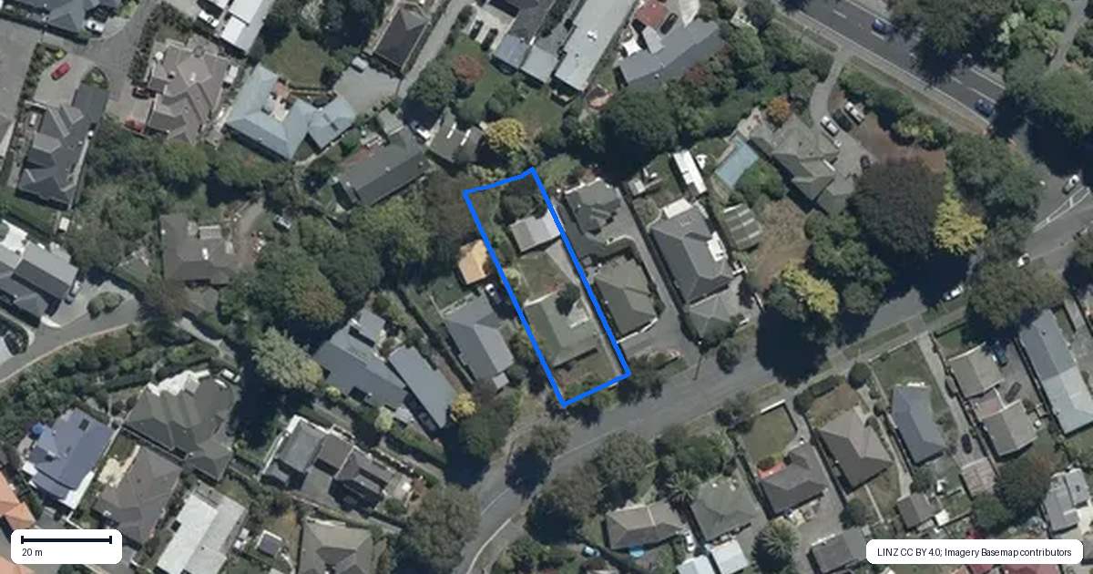 Property context map for 91 Crofton Road, Harewood, Christchurch