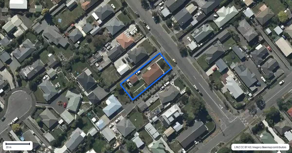 Property context map for 74 Tankerville Road, Hoon Hay, Christchurch