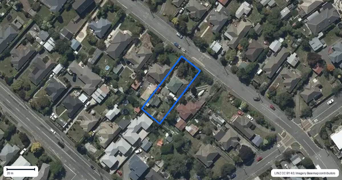 Property context map for 39 McBeath Avenue, Hoon Hay, Christchurch