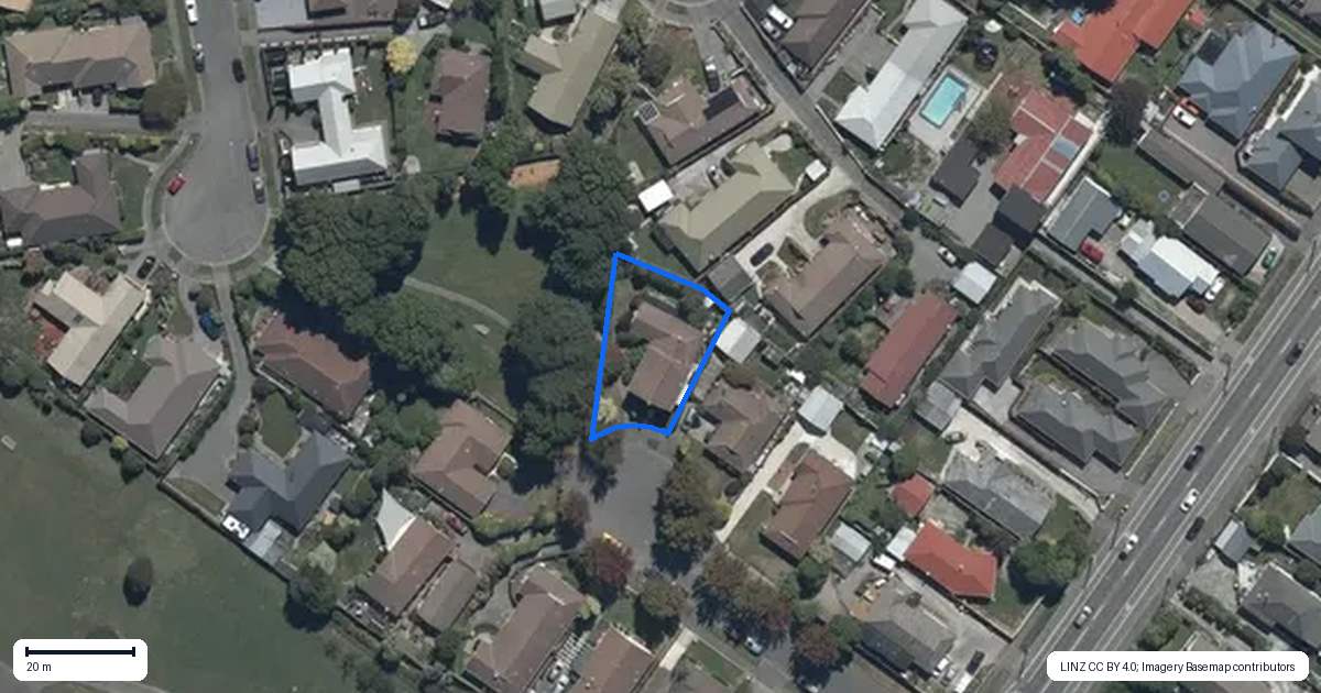 Property context map for 8 Paprika Place, Bishopdale, Christchurch