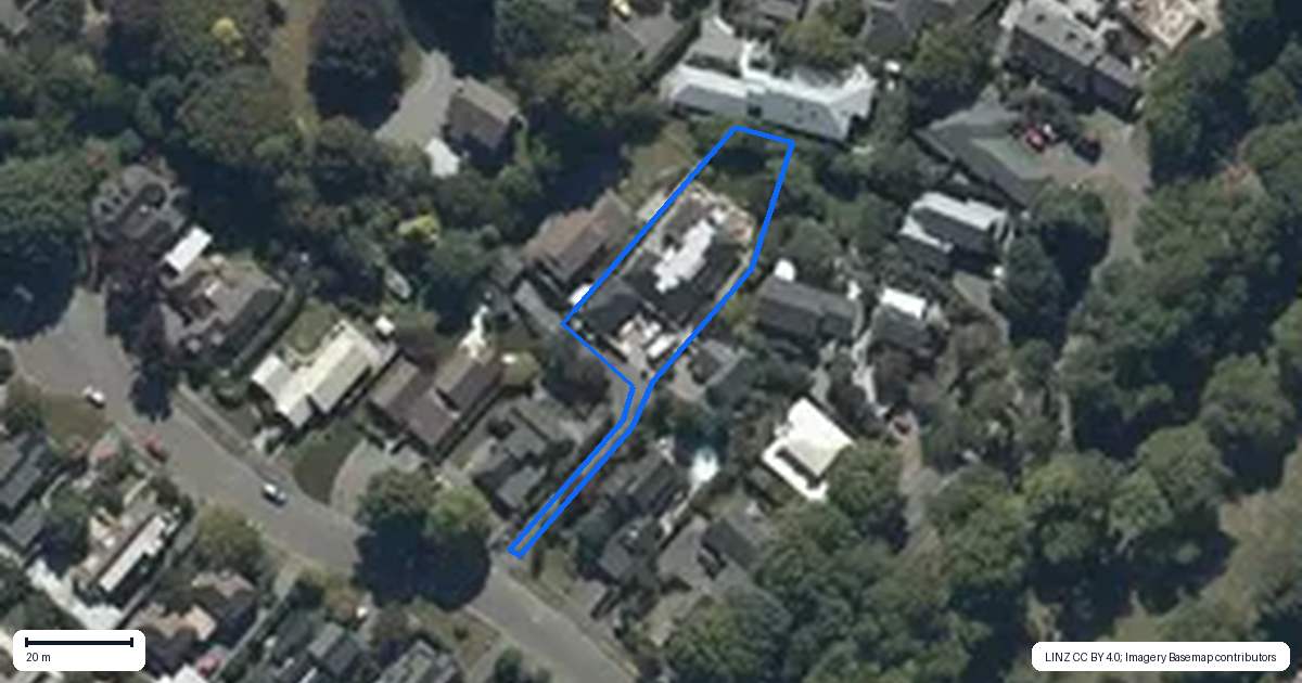 Property context map for 6 Thurlestone Place, Burnside, Christchurch