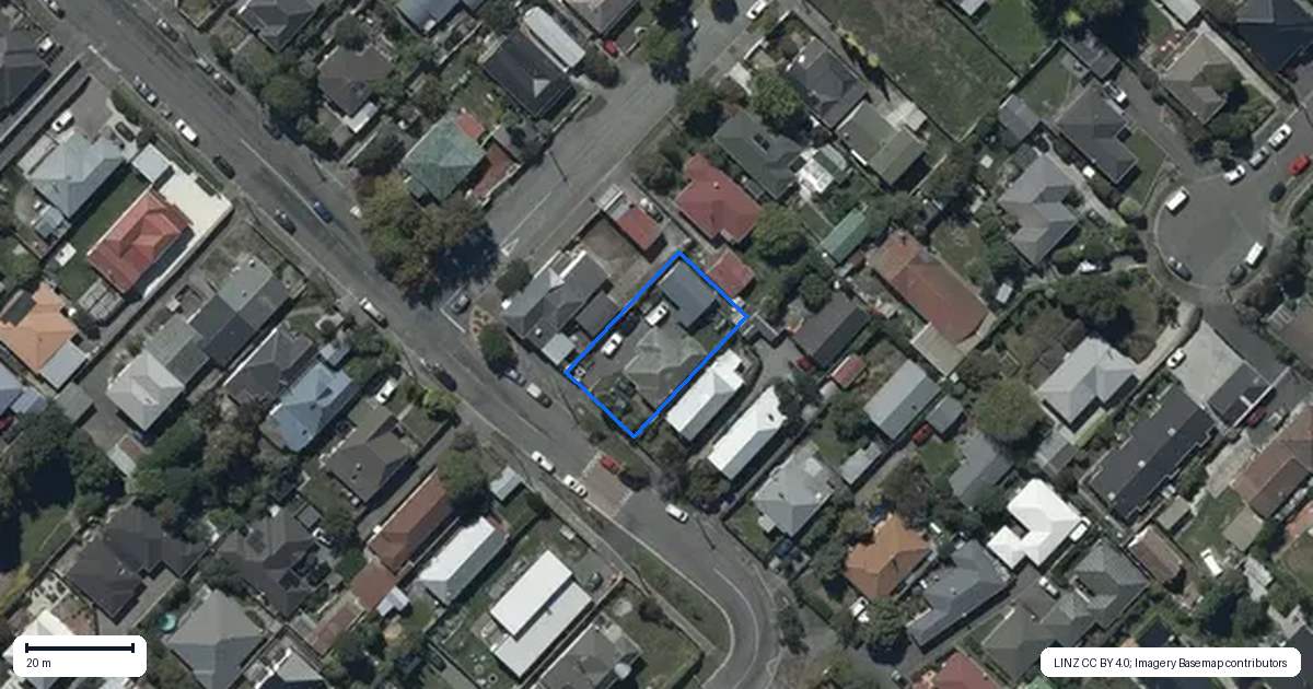 Property context map for 177 Huxley Street, Sydenham, Christchurch