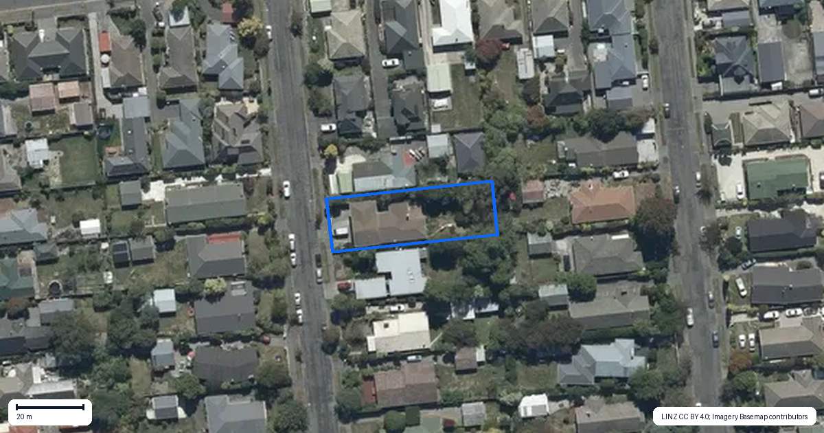 Property context map for 68 Carruthers Street, Ilam, Christchurch