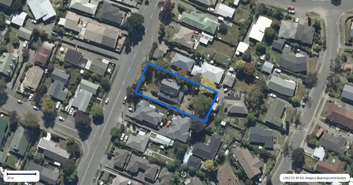 Property context map for 48 Withells Road, Avonhead, Christchurch