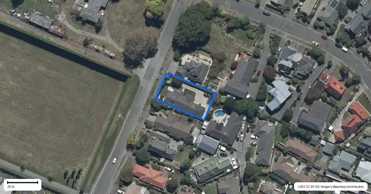 Property context map for 83 Hawthornden Road, Avonhead, Christchurch