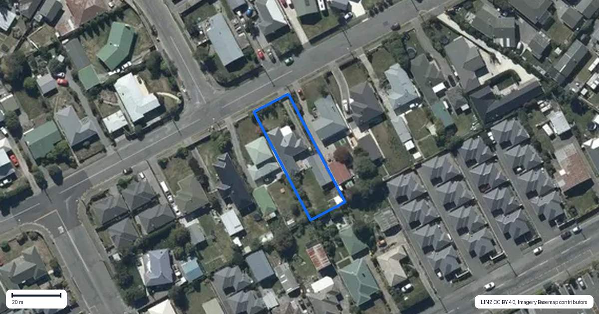 Property context map for 37 Wales Street, Halswell, Christchurch