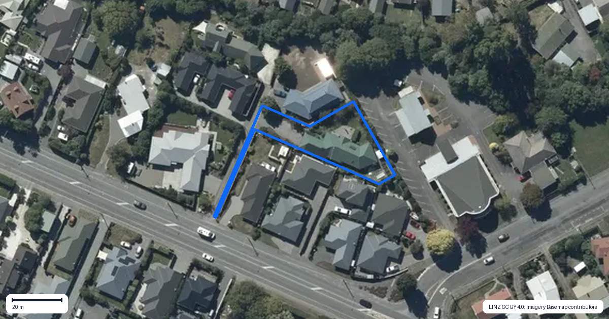 Property context map for 104 Halswell Junction Road, Halswell, Christchurch