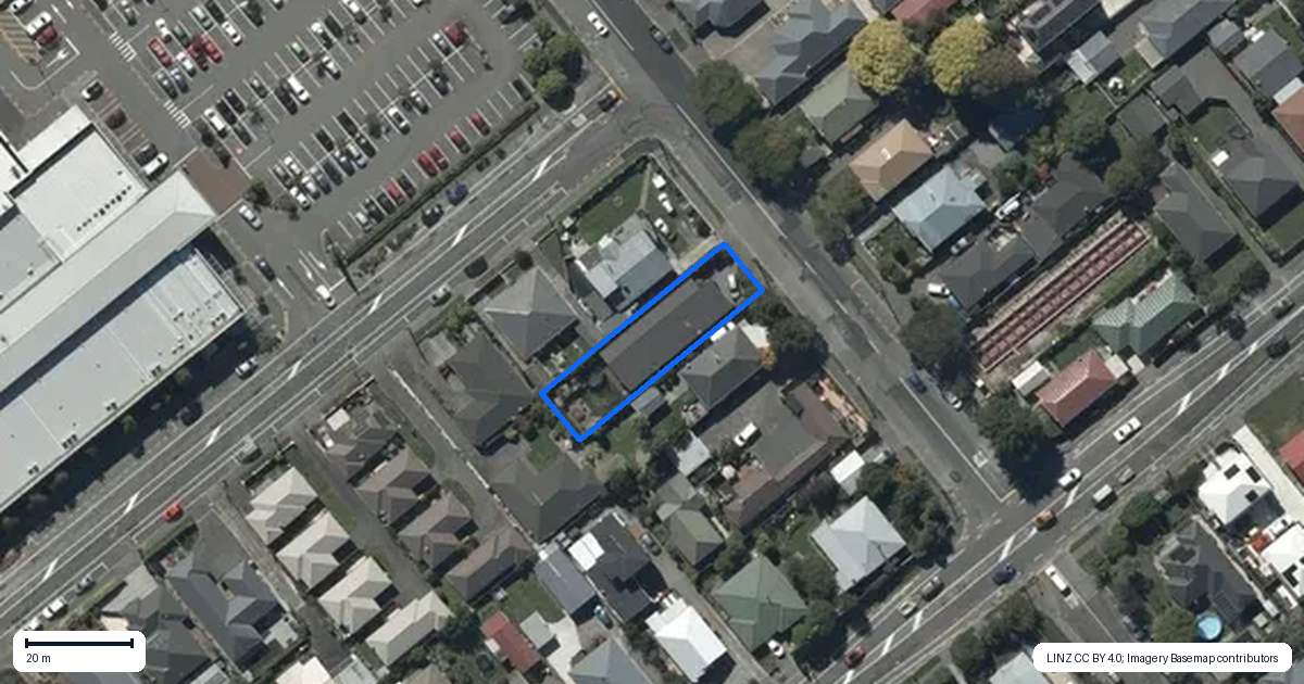 Property context map for 15 Simeon Street, Spreydon, Christchurch