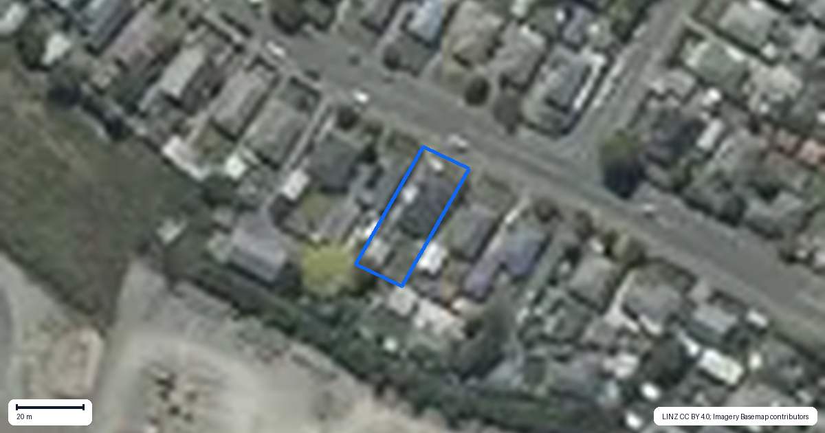 Property context map for 15 Boston Avenue, Hornby, Christchurch
