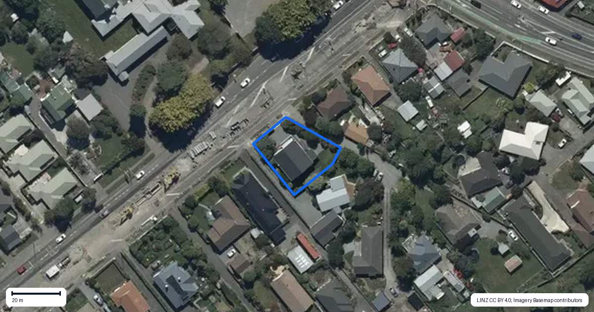 Property context map for 49 Halswell Road, Hillmorton, Christchurch