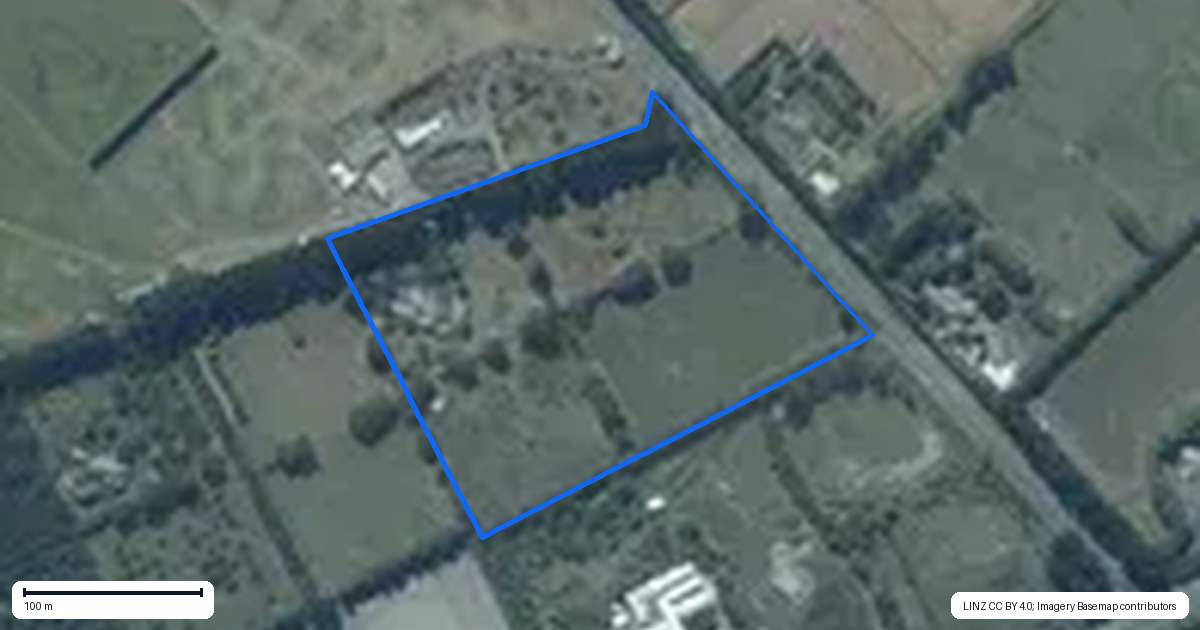 Property context map for 1/41 Lawford Road, West Melton