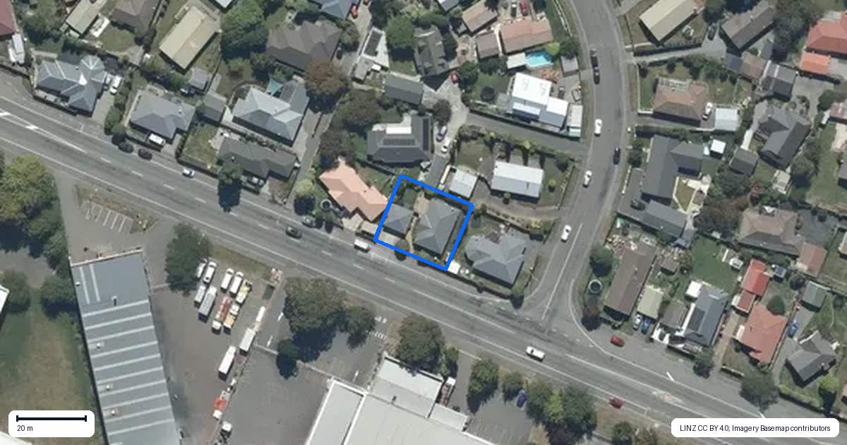Property context map for 84A Buchanans Road, Hei Hei, Christchurch