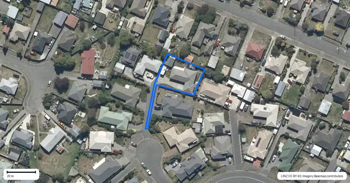 Property context map for 8 Jerez Place, Hei Hei, Christchurch