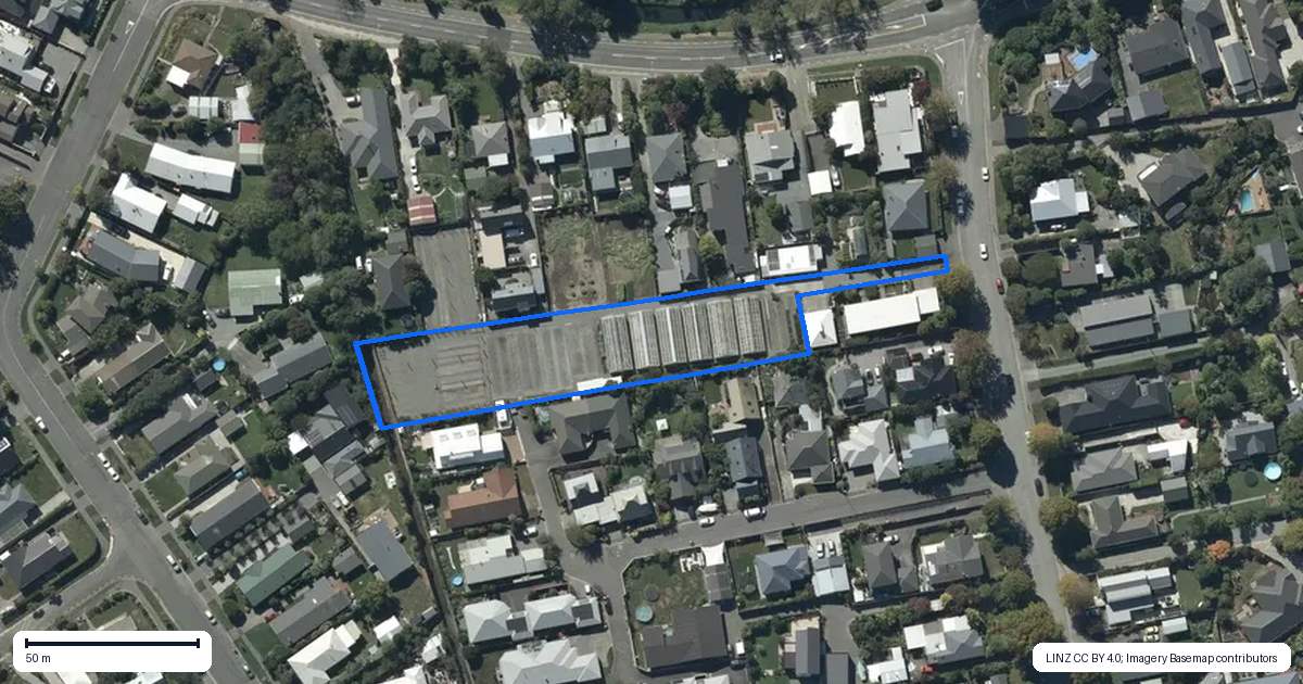 Property context map for 4 Bowenvale Avenue, Cashmere, Christchurch