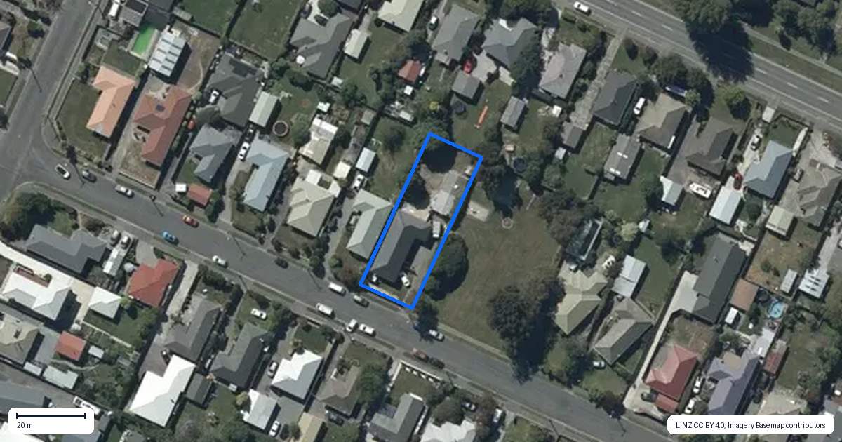 Property context map for 60 Cobra Street, Halswell, Christchurch
