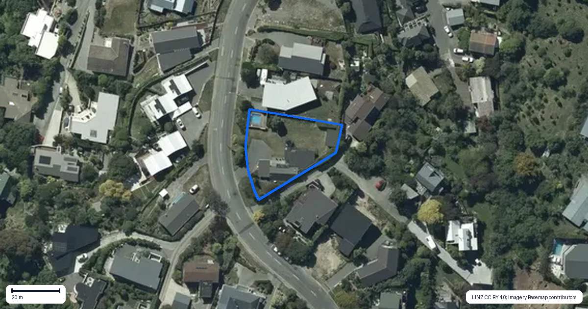 Property context map for 147 Soleares Avenue, Mount Pleasant, Christchurch