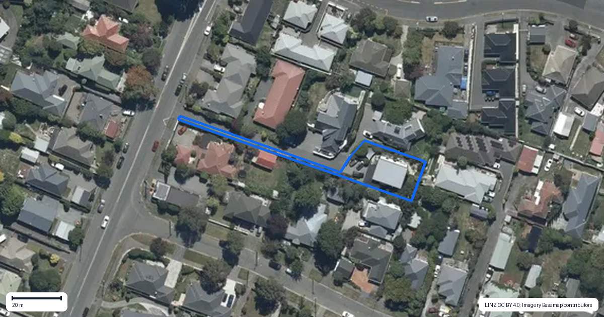 Property context map for 82B Withells Road, Avonhead, Christchurch