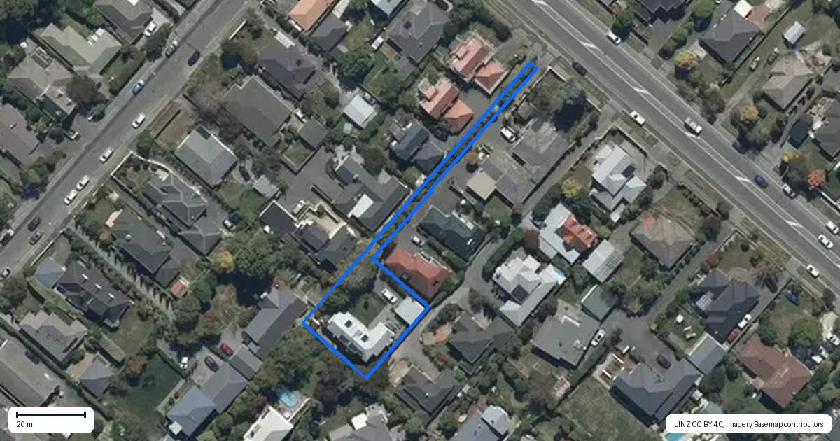 Property context map for 137C Memorial Avenue, Burnside, Christchurch