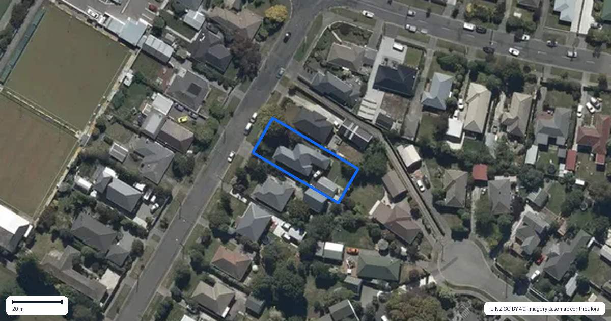 Property context map for 64 Jennifer Street, Bryndwr, Christchurch