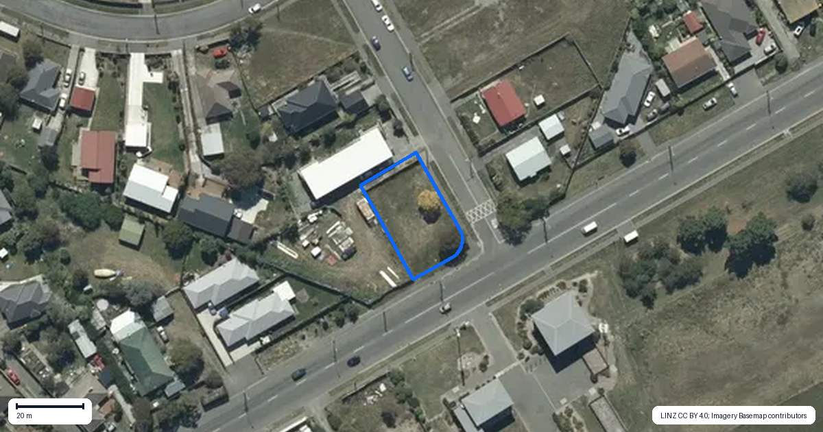 Property context map for 24 Portchester Street, Aranui, Christchurch