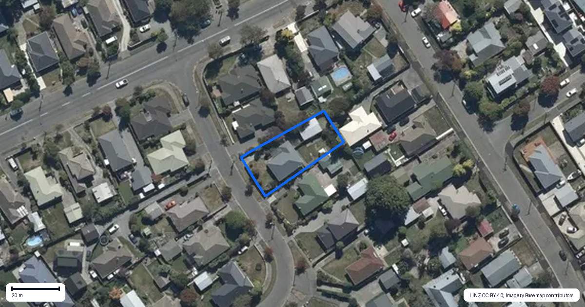 Property context map for 54 Bethel Crescent, Bishopdale, Christchurch