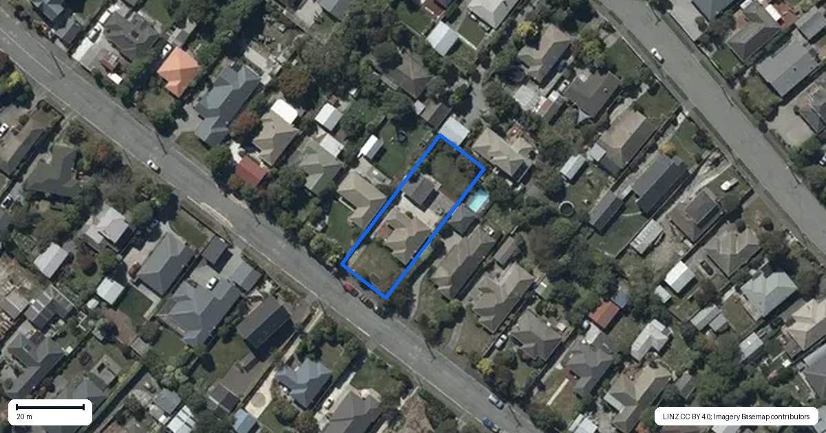 Property context map for 48 McBeath Avenue, Hoon Hay, Christchurch