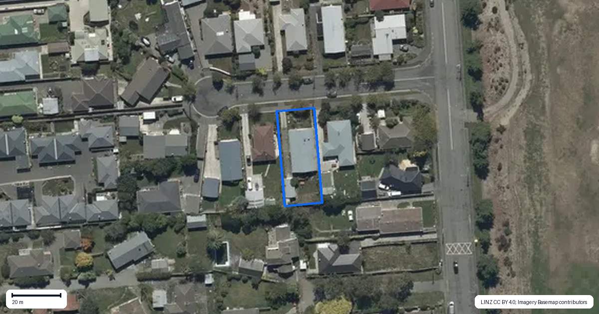 Property context map for 5 McCorkindale Place, Shirley, Christchurch