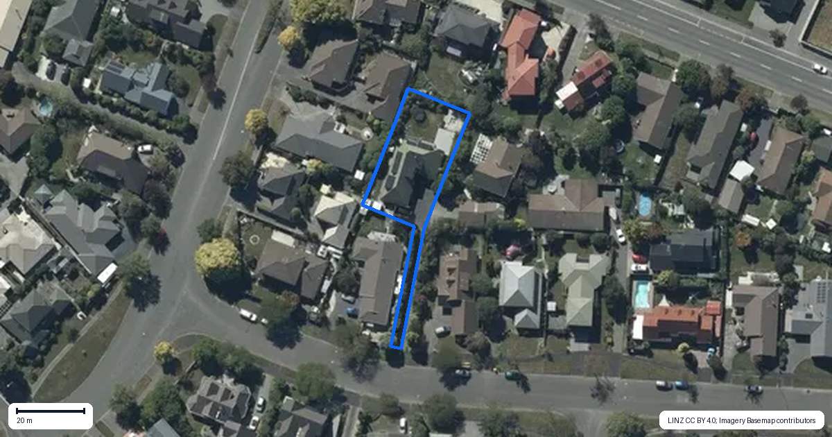 Property context map for 5 Lancewood Drive, Halswell, Christchurch