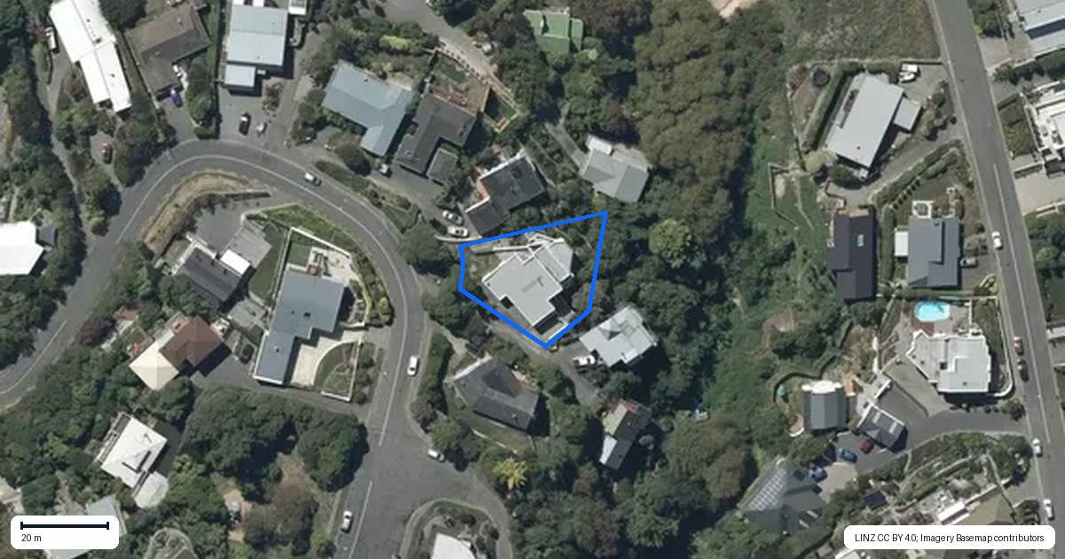 Property context map for 149 Kidson Terrace, Cashmere, Christchurch