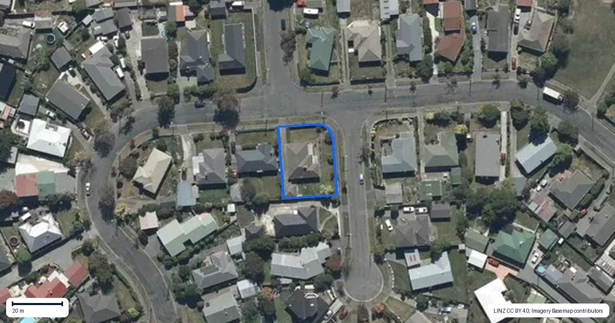 Property context map for 51 Greendale Avenue, Avonhead, Christchurch