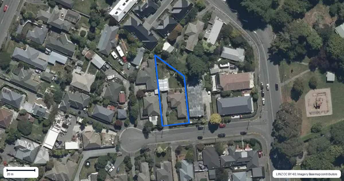Property context map for 6 Kyeburn Place, Avonhead, Christchurch