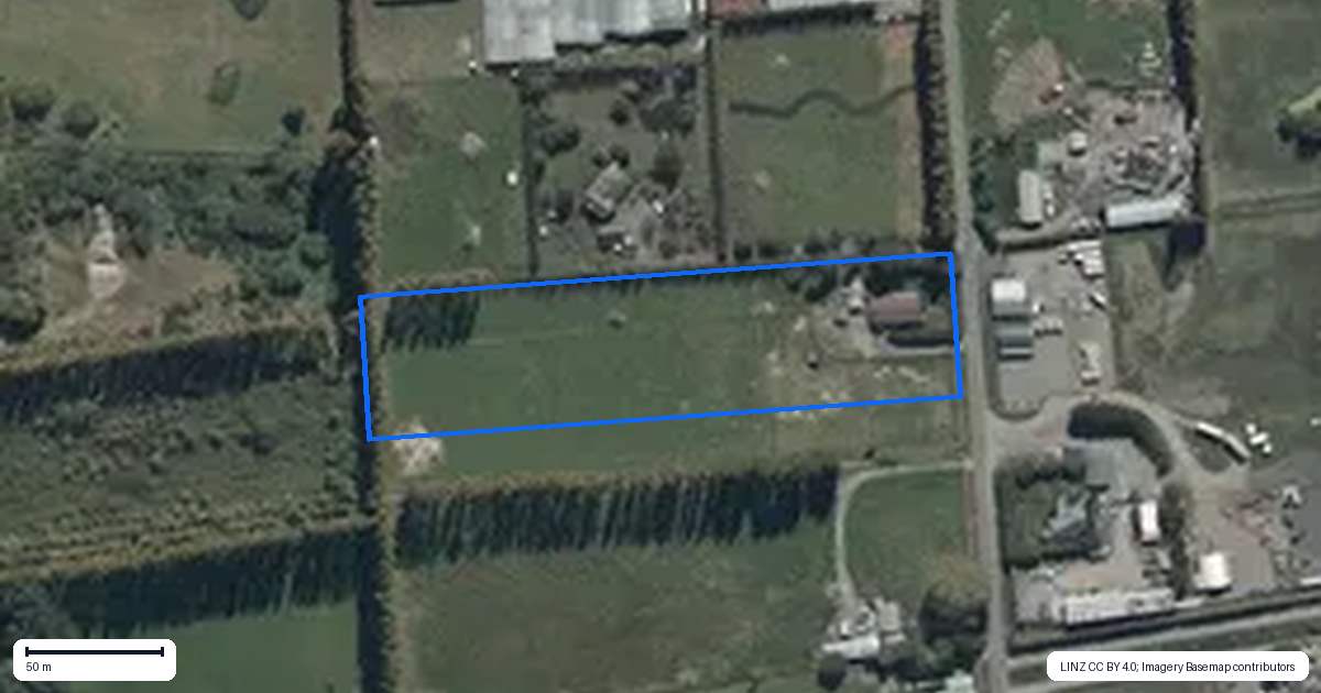 Property context map for 65 Walters Road, Marshland, Christchurch