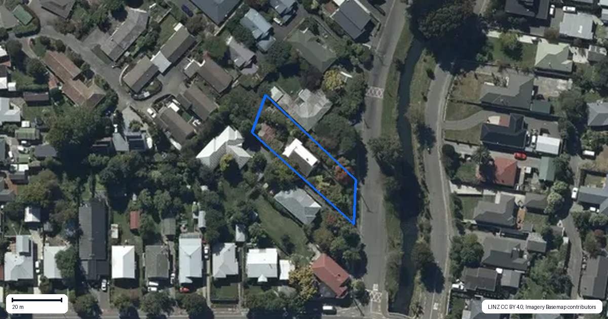 Property context map for 285 Eastern Terrace, Sydenham, Christchurch