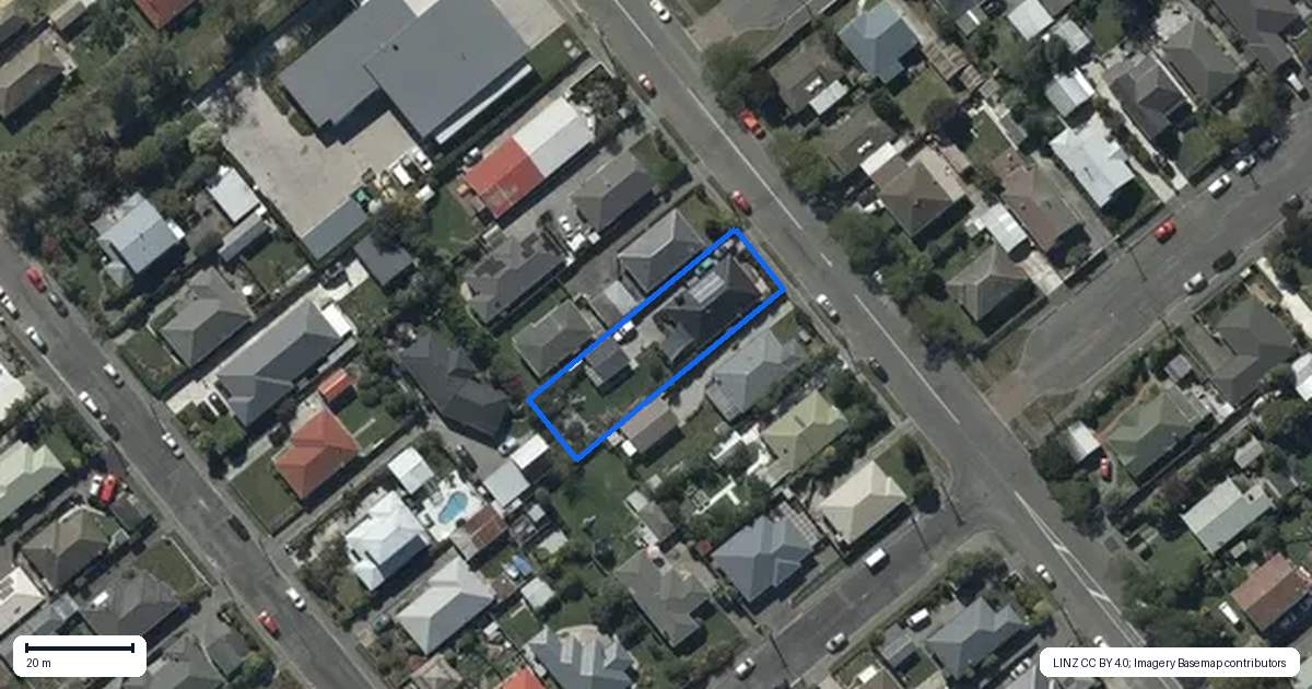 Property context map for 59 Simeon Street, Spreydon, Christchurch