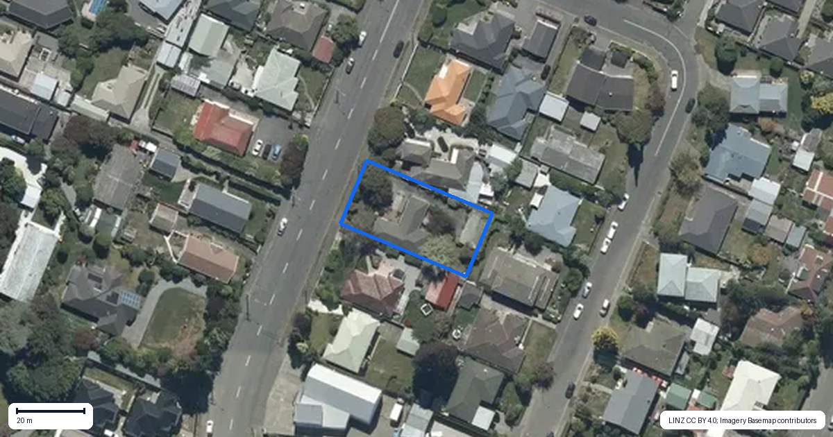 Property context map for 19 Middlepark Road, Sockburn, Christchurch
