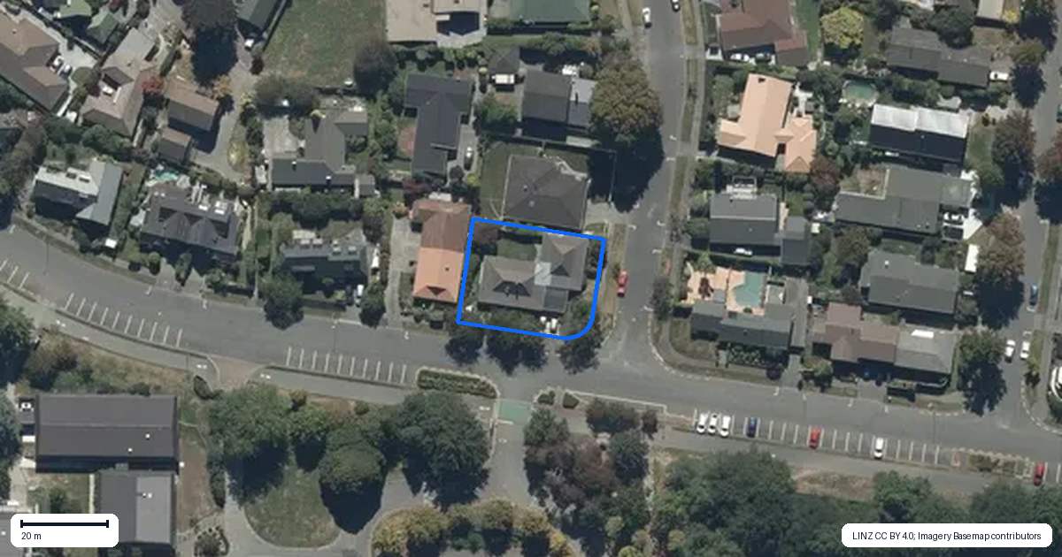 Property context map for 28 Rutherglen Avenue, Ilam, Christchurch