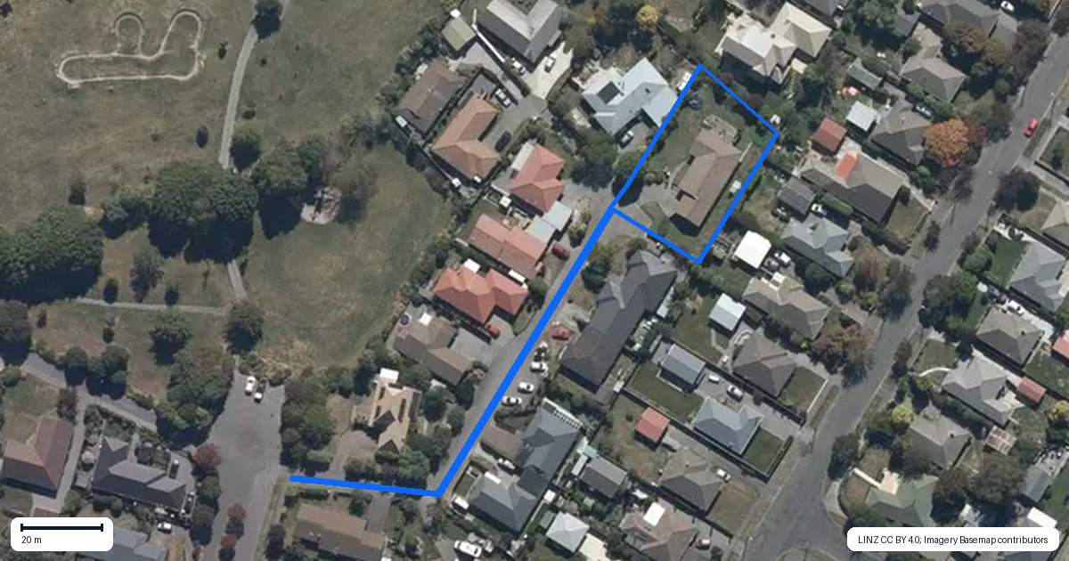 Property context map for 14 Nepal Place, Burnside, Christchurch