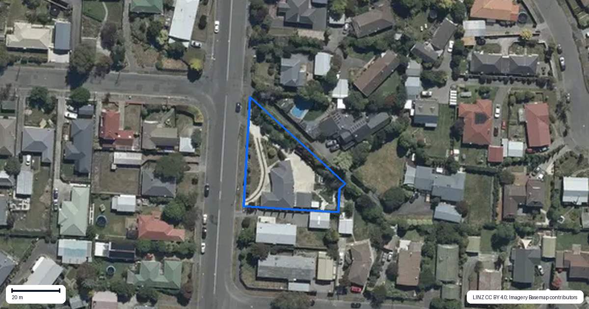 Property context map for 150 Grimseys Road, Redwood, Christchurch
