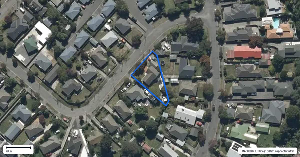 Property context map for 3 Flay Crescent, Burnside, Christchurch