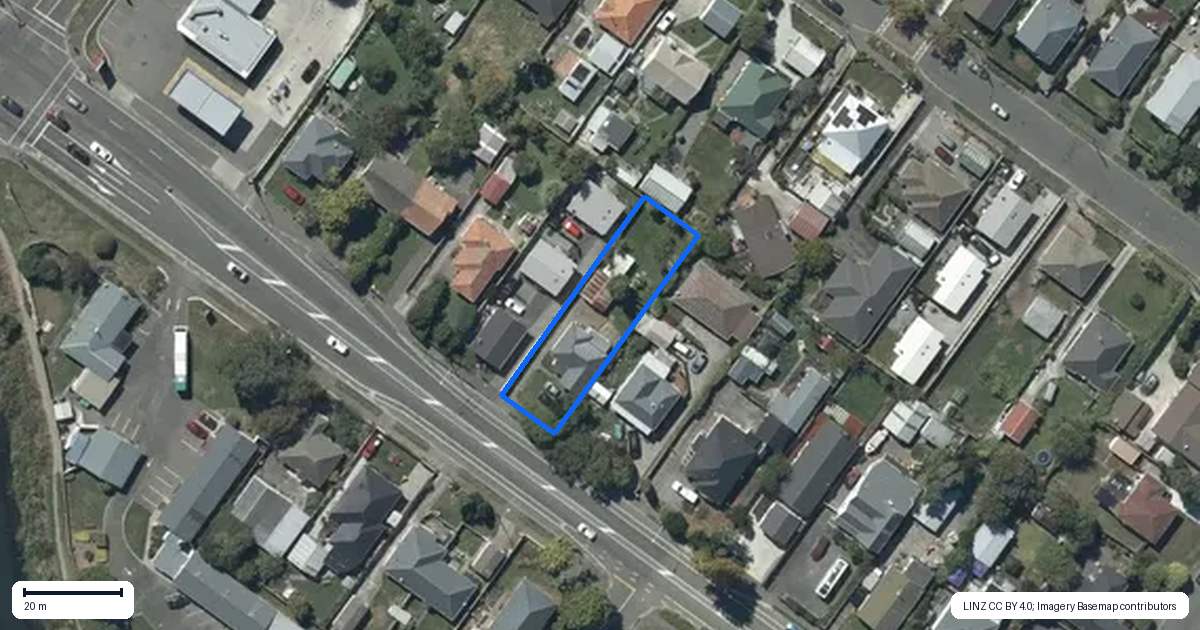 Property context map for 637 Ferry Road, Woolston, Christchurch