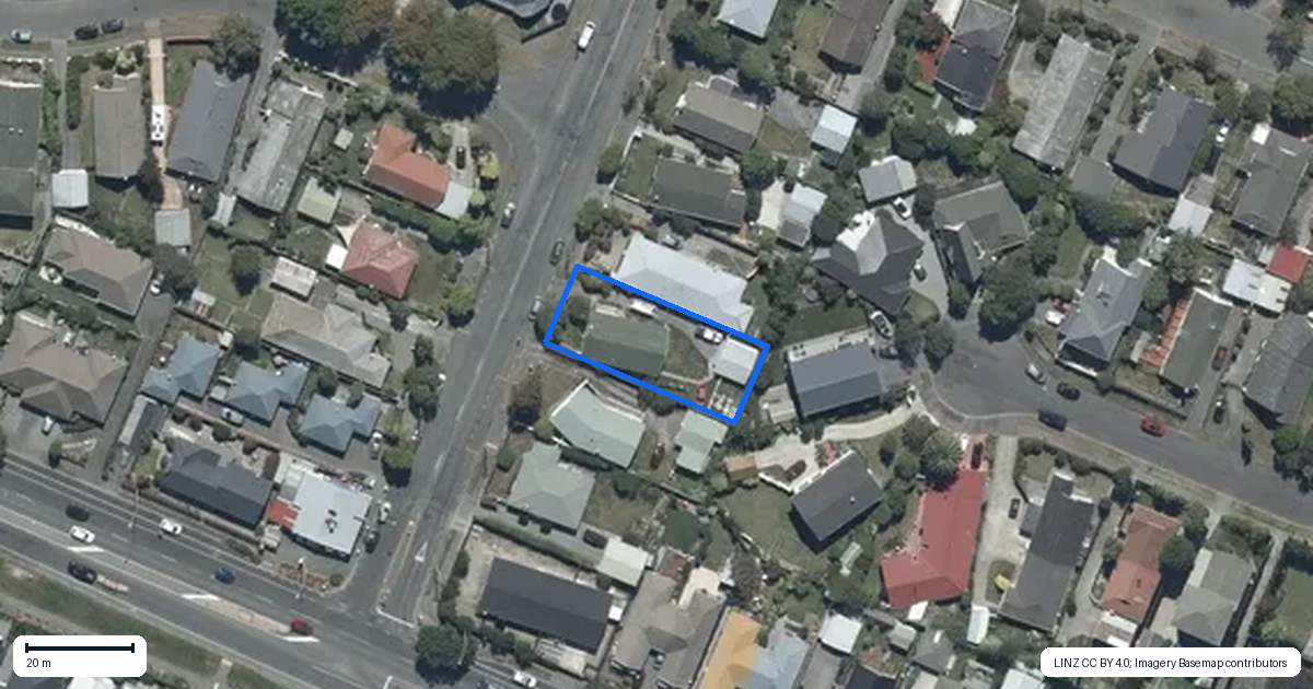 Property context map for 8 Cutts Road, Russley, Christchurch