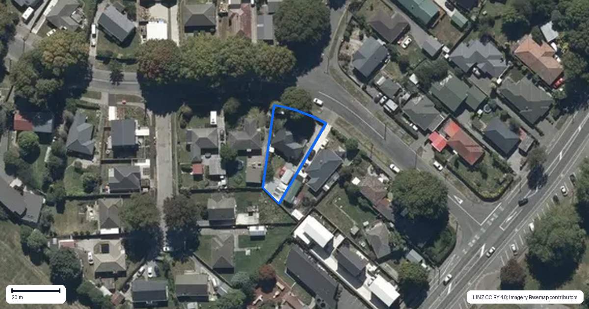 Property context map for 5 Guildford Street, Burnside, Christchurch
