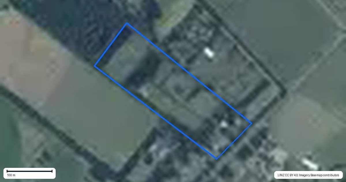Property context map for 532 Leeston Road, Springston