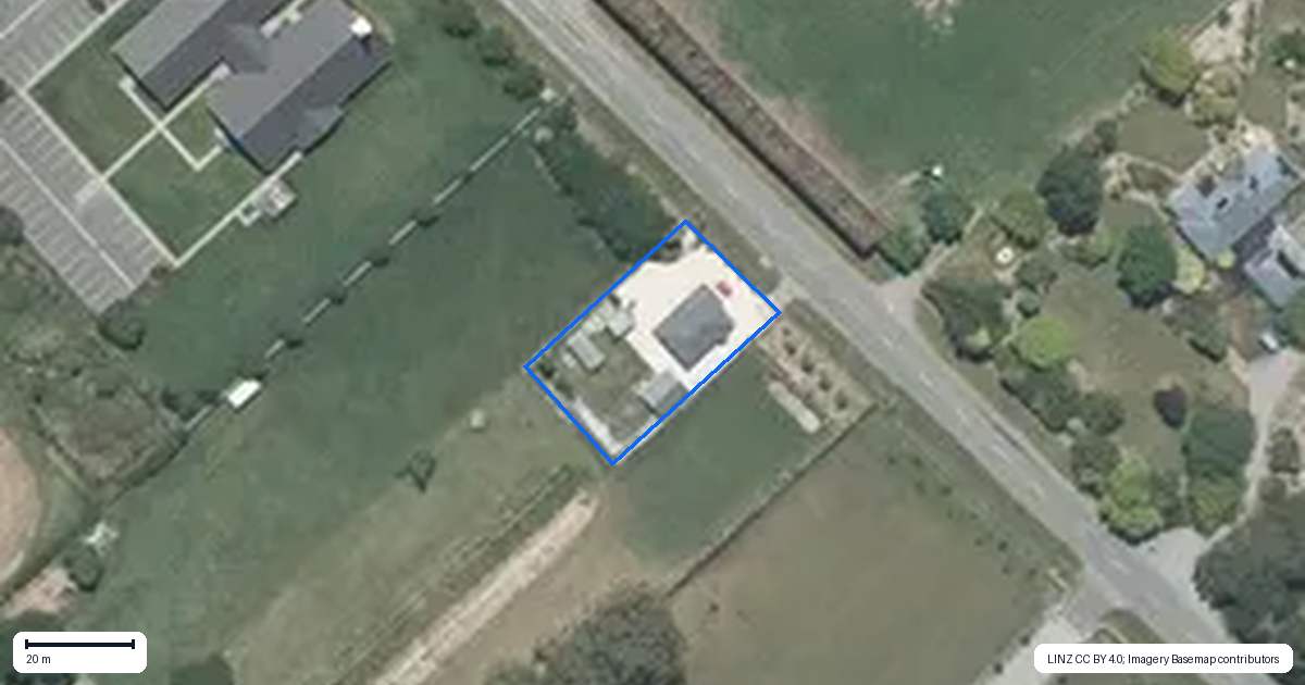 Property context map for 227 Racecourse Road, Allenton, Ashburton