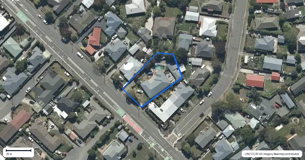 Property context map for 28 Craven Street, Sockburn, Christchurch