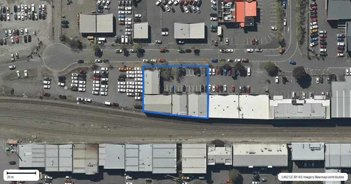 Property context map for 4/7 Pilgrim Place, Sydenham, Christchurch